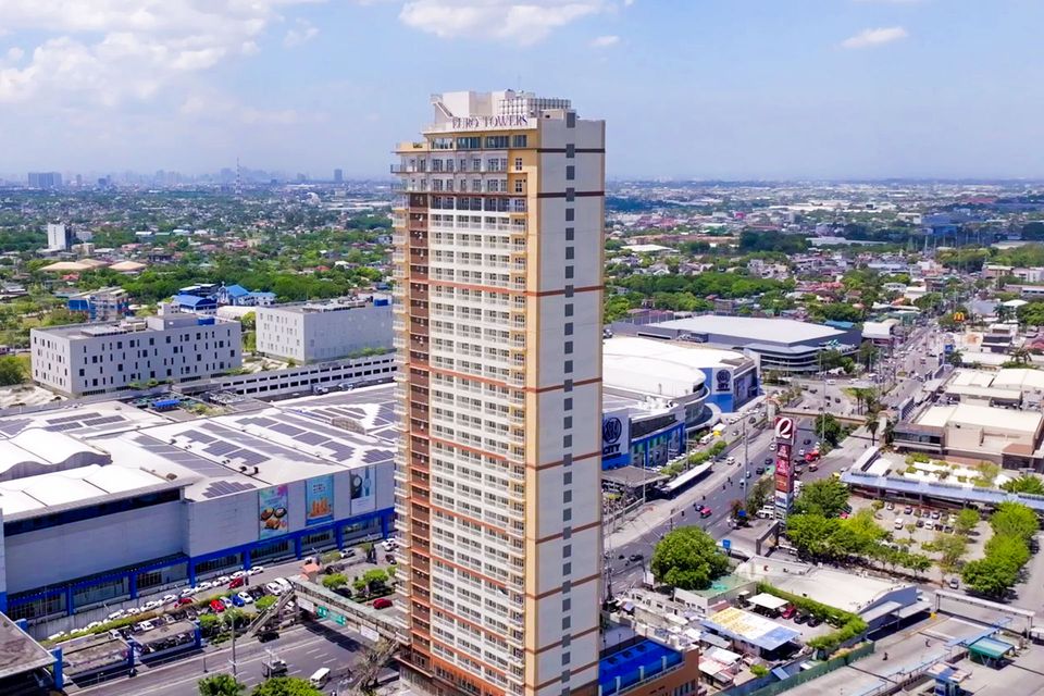 Milan Residenze Fairview, aerial view of the tower