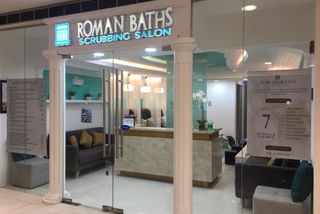 Roman Baths and Scrubbing Salon interior